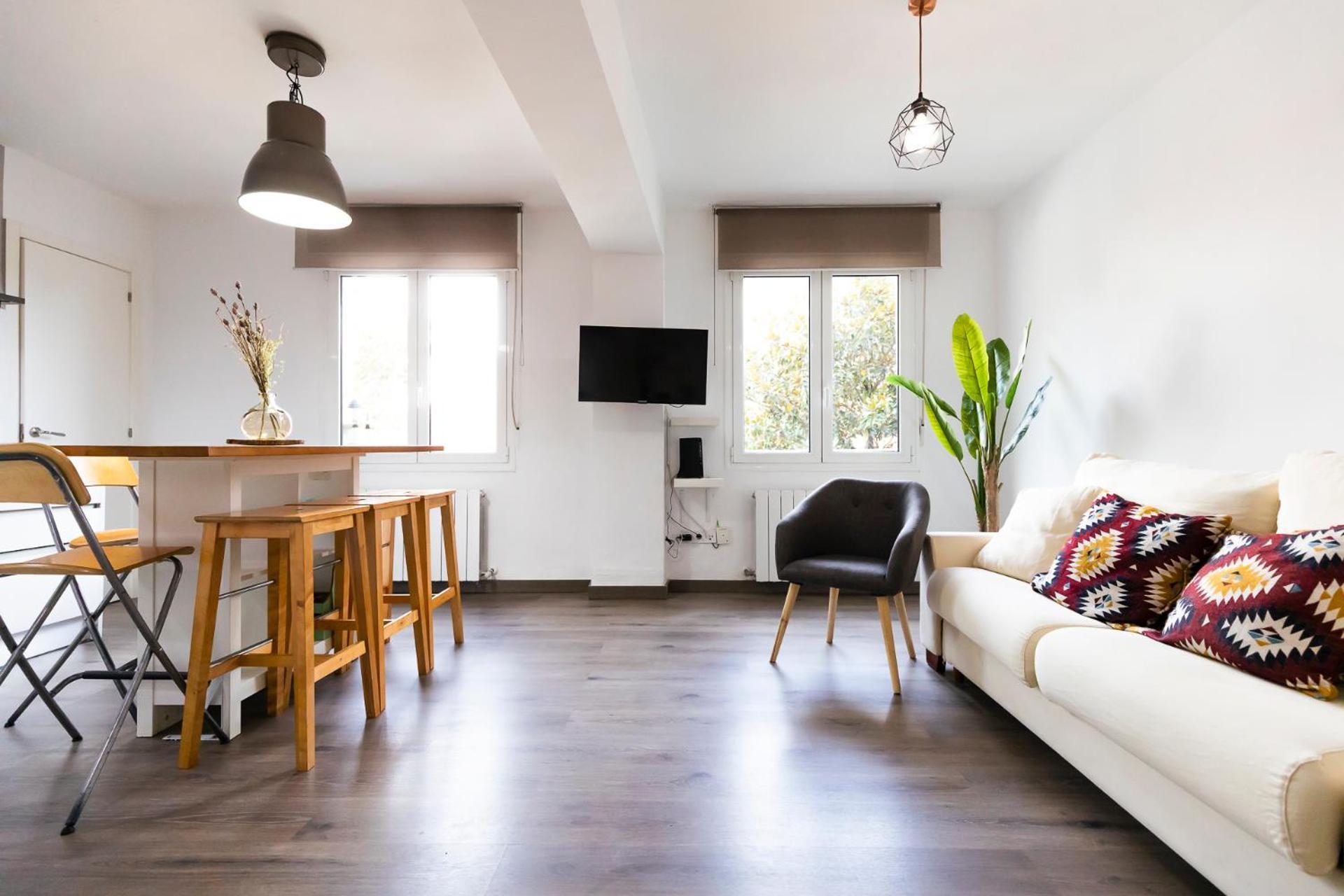 Akomodat En Apartamento Luminoso Junto Al Paseo De La Ria Bilbao Esterno foto